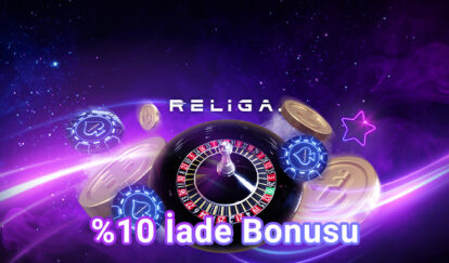 Kolay Çevrimli Bonus İadesi religa %10 iade bonusu